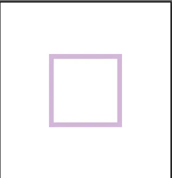 長方形ツールでShiftを押しながら描画し、正方形を描きます