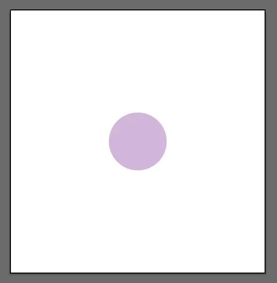 楕円ツールでShiftを押しながらドラッグして描画し、正円を描きます